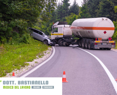 incidente stradale in itinere